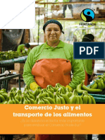 Comercio Justo y Transporte de Alimentos