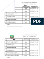 Jadual Tugasan Guru Penyayang