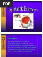ophthalmic emergency