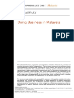 Doing Business in Malaysia Guide Jan 2016