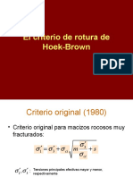 El Criterio Rotura Hoek-Brown