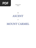 The Ascent To Mt Carmel St John Of The Cross Purgatory - 