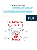 7 Trucos Matemáticos