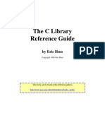 C Library Reference Guide