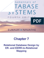 Chap7-Relational Database Design by ER- and EERR-to-Relational Mapping