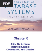 Download Chap8-SQL-99 Schema Definition Basic Constraints and Queries by nomaddarcy SN3113083 doc pdf