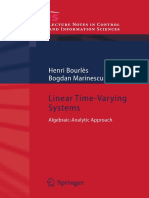 Linear Time Varying Systems