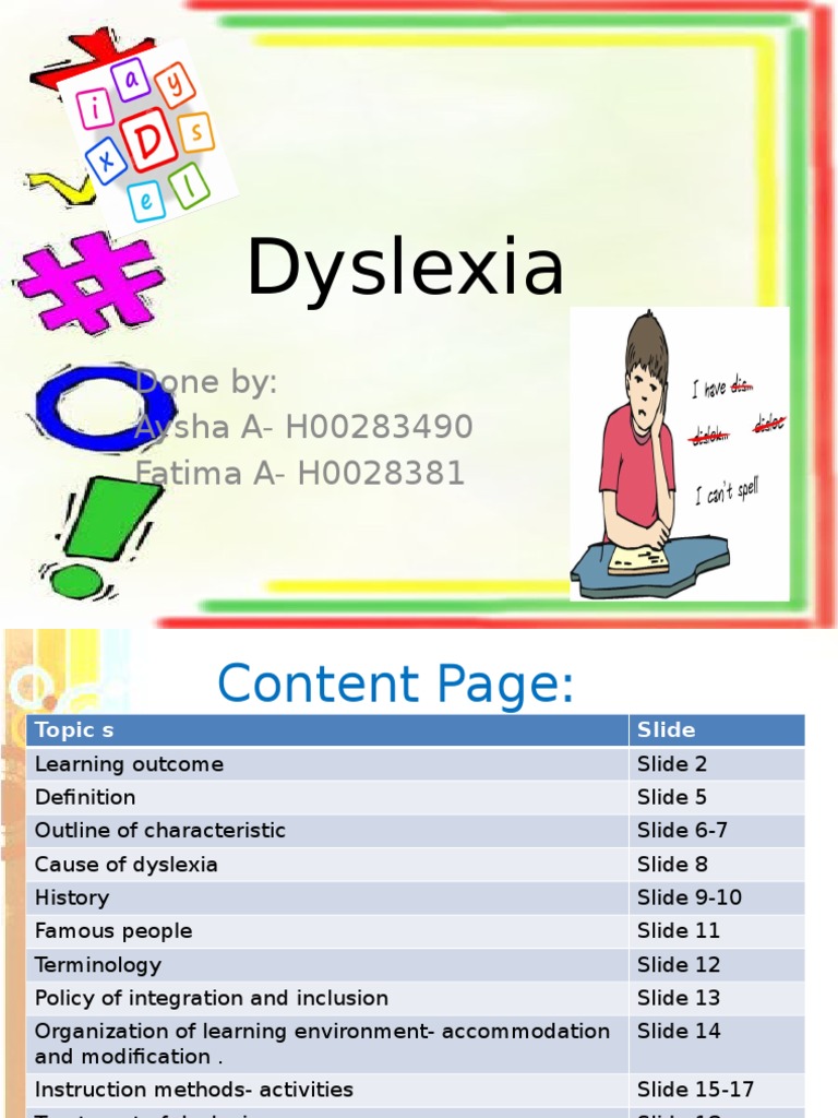 dyslexia kkkkkkk Dyslexia Educational Psychology