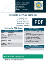 Infección de vías urinarias, caso clínico.