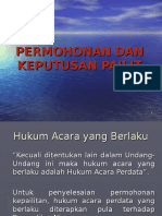 Permohonan Dan Keputusan Pailit (Pertemuan IV)