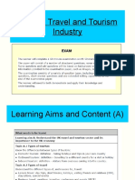 Unit 1 Revision The UK Travel and Tourism Industry