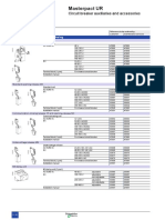 Masterpact UR: Catalogue Numbers: Spare Parts