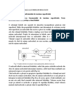 Lucrarea 4 Tensiunea Superficiala A Lichidelor Biologice