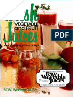 Fresh Vegetable and Fruit Juices by Norman Walker