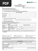 Religare Account Closure Application | PDF | Service Industries ...