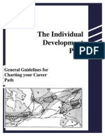 The Individual Development Plan: General Guidelines For Charting Your Career Path