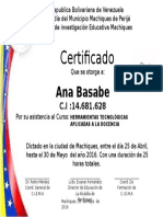 certificados Ciema