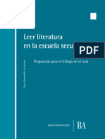 Leer Literatura en La Escuela Secundaria PDF
