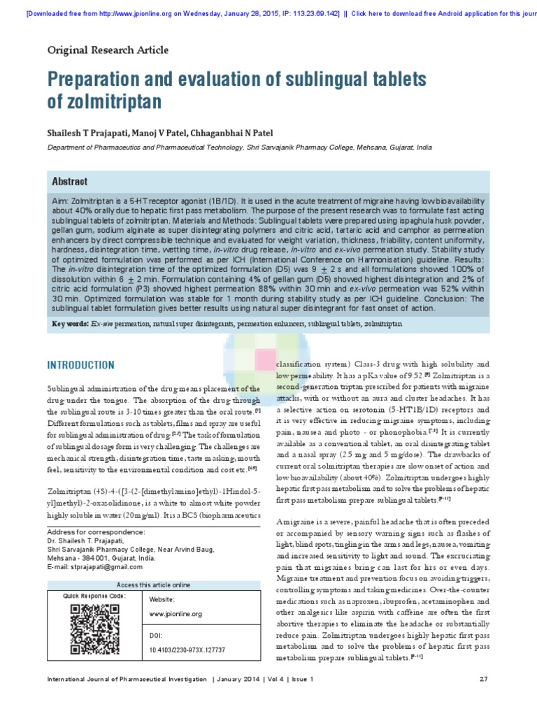 sublingual tablet Tablet (Pharmacy) Pharmaceutical Formulation