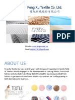 Feng Xu Textile Co. LTD.: Website: Email