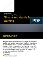 Climate and Health Early Warning