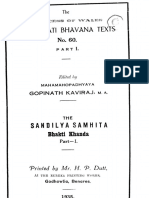 Sandilya Samhita PDF