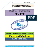 Electrical Machine Electrical GATE IES PSU Material
