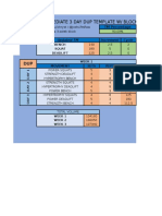 3 Day DUP Template w/ Block Progression