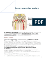 Anatomia e Sindrome Del Piriforme e Sciatica