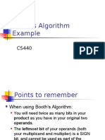 Booth's Multiplication Algorithm