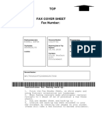 Instructions For Faxing Back-Up:: Personnel Area Personnel Number Employee/app - Name