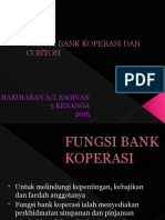 Perdagangan (Fungsi Bank Koperasi)