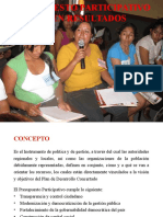 Presupuesto Participativo