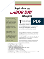 Putting Labor Into Labor Day Liturgies