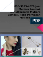 +62896-3925-4520 Jual Mutiara Lombok Asli, Aksesoris Mutiara Lombok, Toko Perhiasan Mutiara Jakarta