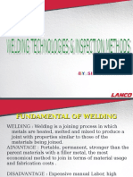 Welding  Technology & Inspection Method.ppt