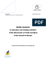 2007 Quality Standards Educ Training en