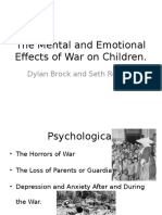 The Mental and Emotional Effects of War On