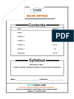 Wave Optics