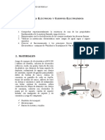 Informe 1 Laboratorio de Cargas y cuerpos electricos