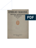 Emilio Kross - Estudos Escalas Op. 18