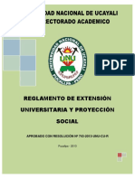 Nuevo Reglamento Proy Social Aprobado 30.09.2013
