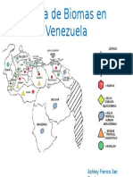 Mapa de Biomas en Venezuela