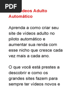 Site de Vídeos Adulto