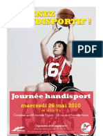 Flyer Handisport