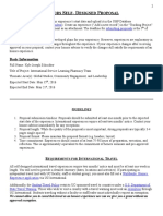 Self-Designed Experience - Isl Pharmacy Final Draft