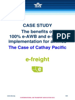 E Freight Case Study Cathay Pacific