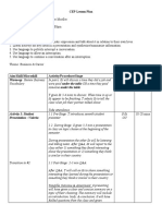 CEP Lesson Plan: Warm-Up: Review Business