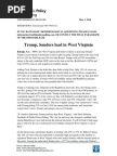 West Virginia PPP Poll - Trump Dominates Results