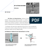 CNC Pure Water Jet Cutting Machines